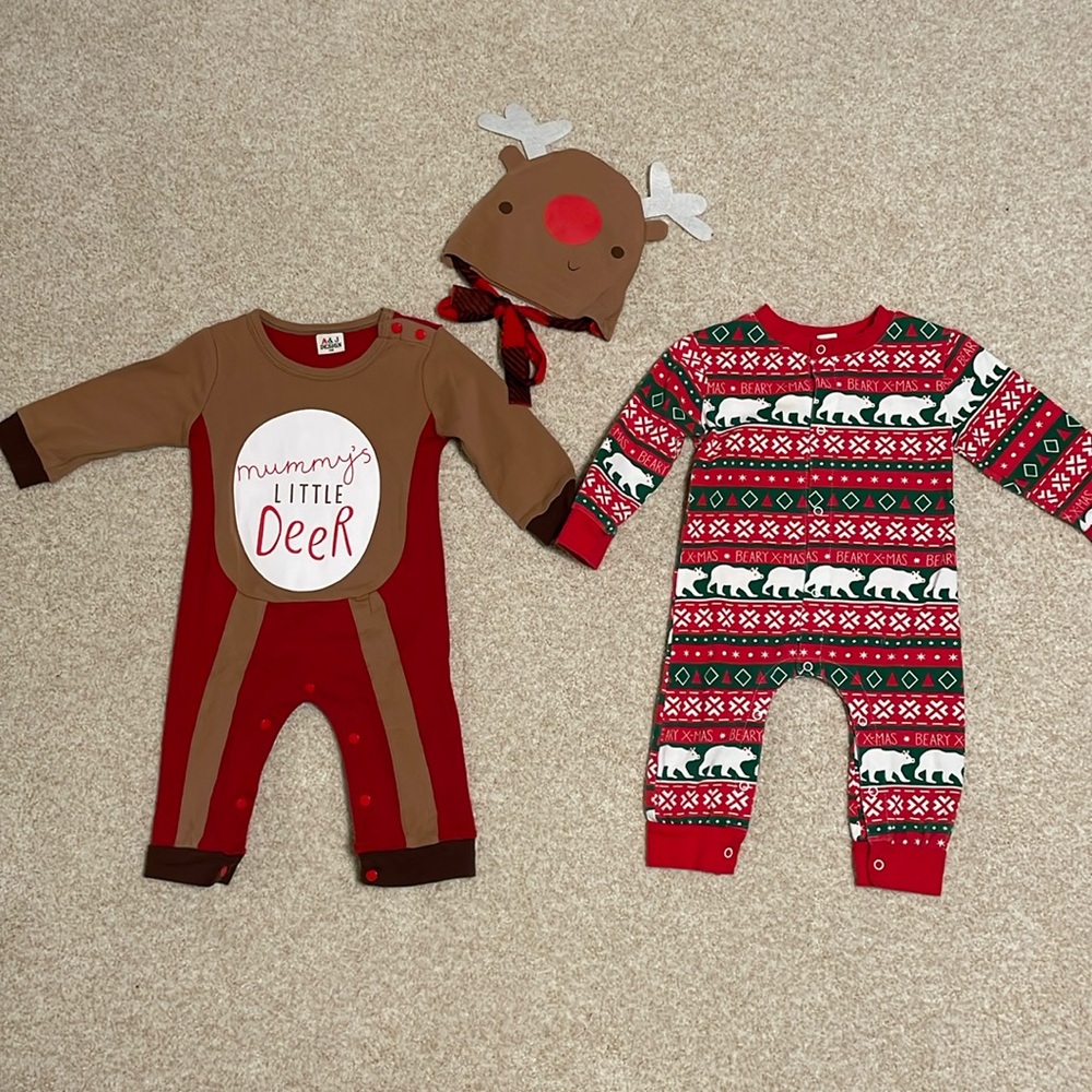 12-18 Month Christmas/Holiday Clothing Lot
